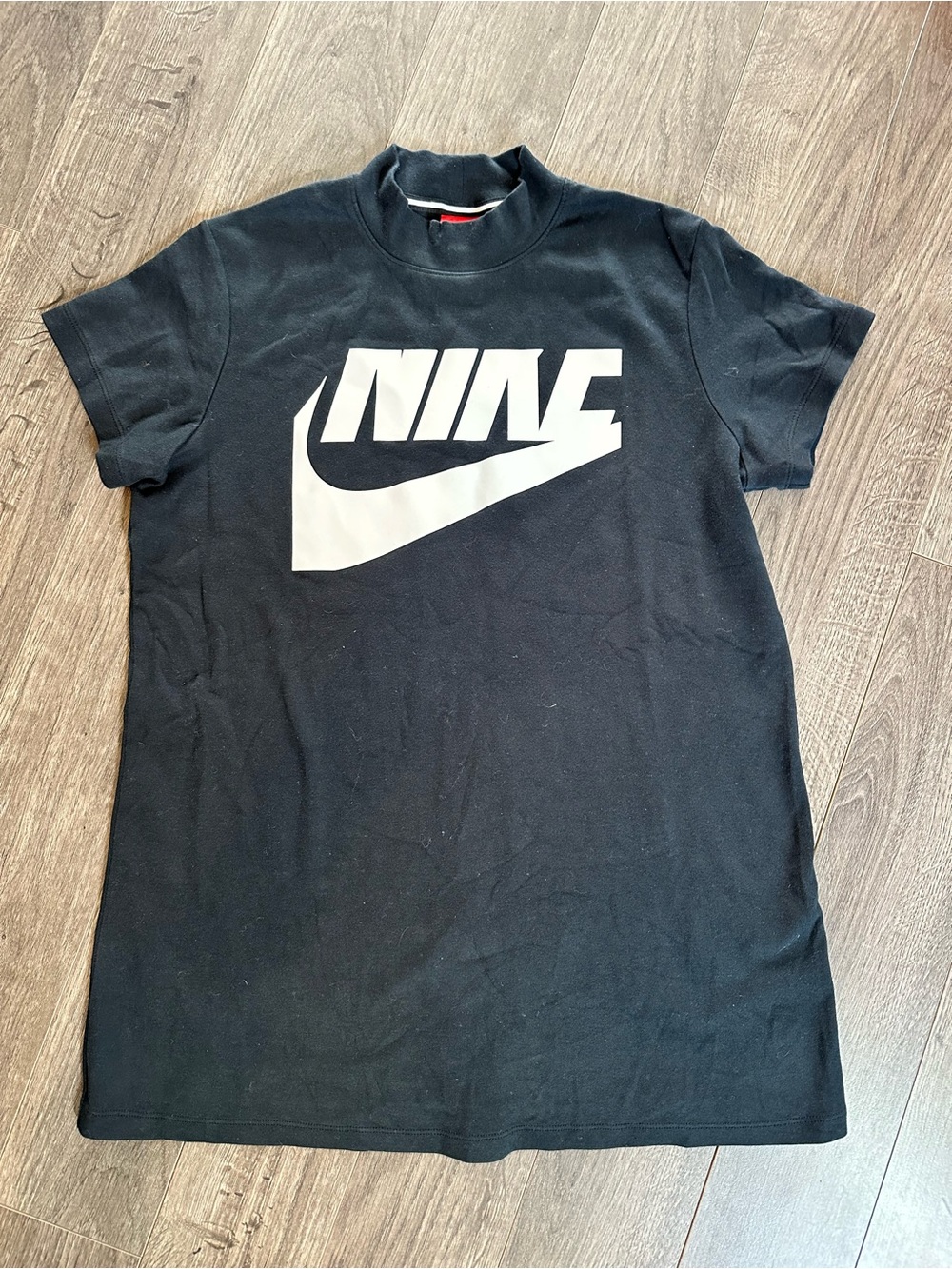 Nike Women’s Black High Crewneck Irreverent T-Shirt